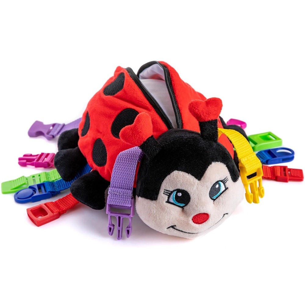 Buckle Toys - Becky Ladybug Stuffed Animal